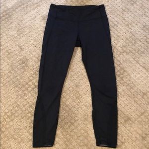 lululemon running leggings in black
